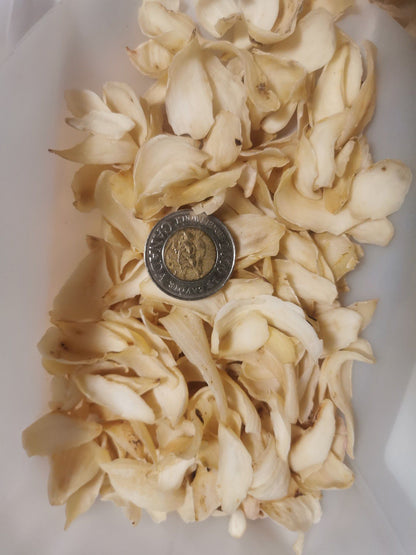 Natural, unbleached dried pretty lilies (one pound)