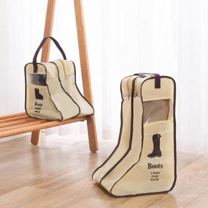 Dust-proof and moisture-proof storage bags for long and short boots (2 pairs)