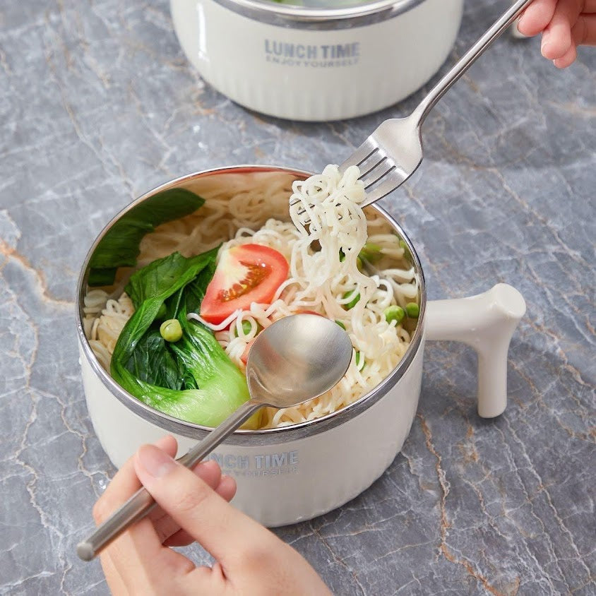 不鏽鋼小熊泡麵 (一套2個)