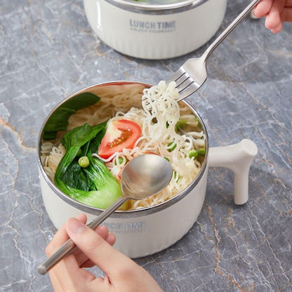 不鏽鋼小熊泡麵 (一套2個)