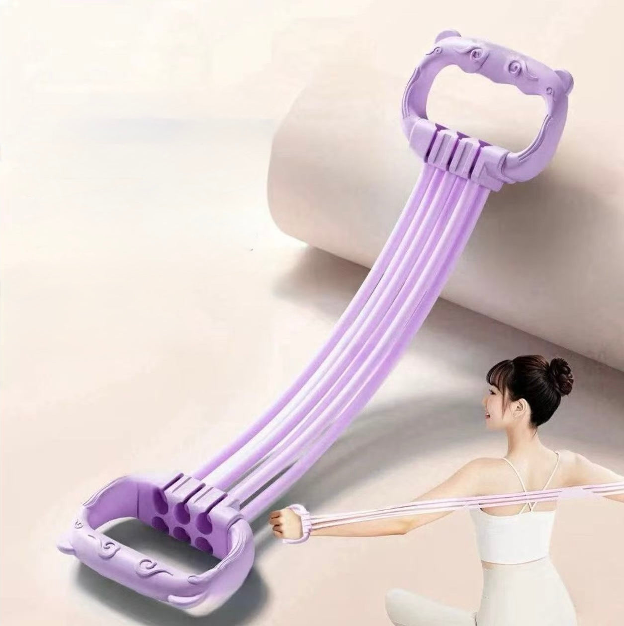 貓耳乳膠拉力器