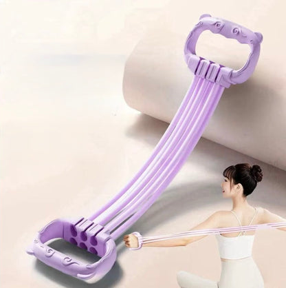 貓耳乳膠拉力器