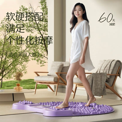 加大加厚貓咪形足底按摩墊