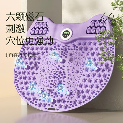 加大加厚貓咪形足底按摩墊