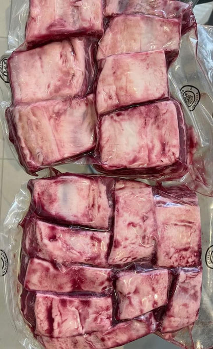 Canada's finest snowflake Prime Beef Short Ribs Thick-cut denim ribs