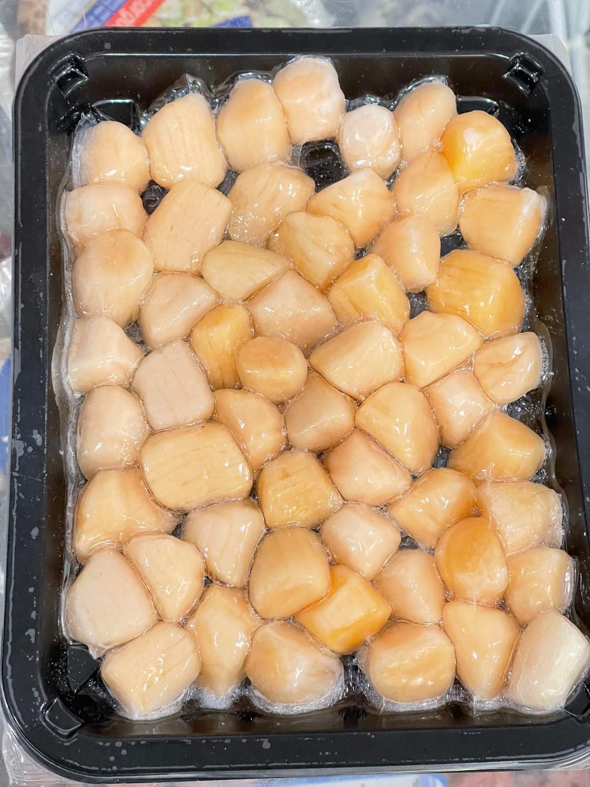 Fresh air-shipped Alaskan chilled scallops/scallops (4 boxes)