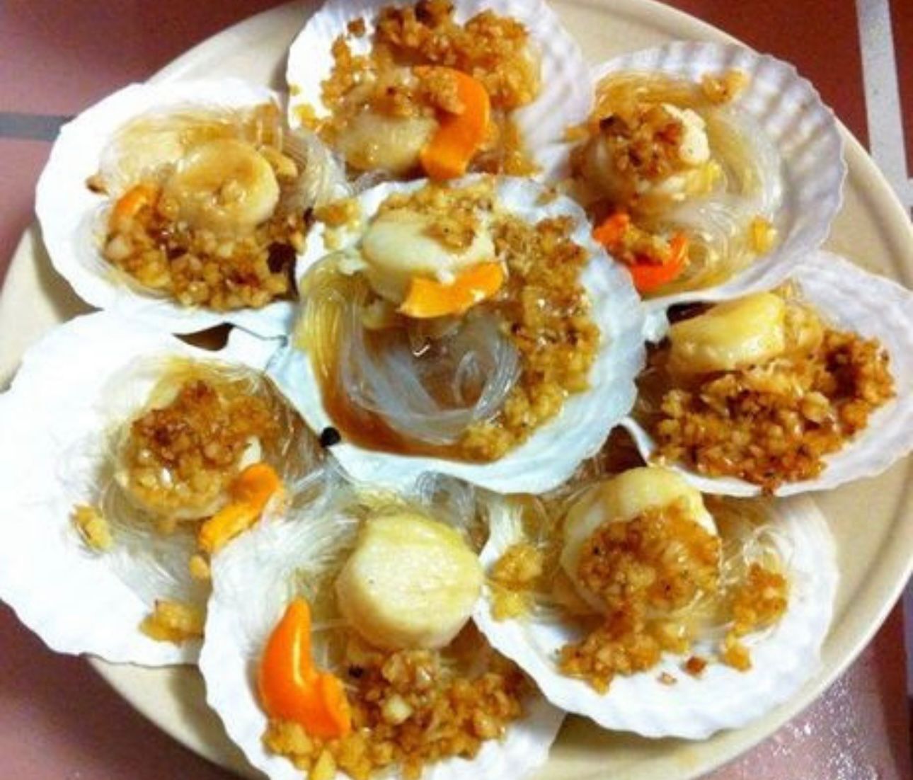 Extra Large Japanese Half Shell Scallops (three pounds)