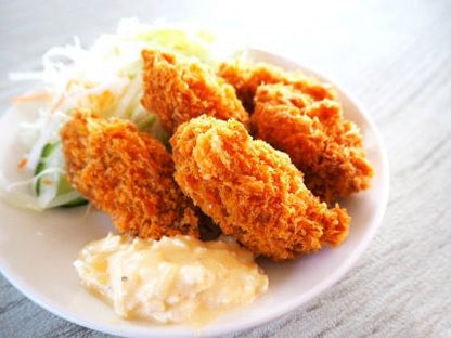 Fried oysters from Hiroshima, Japan