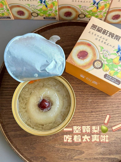 宮仙盞燕窩鮮燉梨 養生佳品(一套9碗)