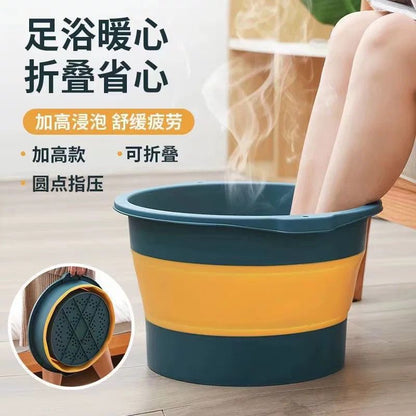 Foldable footbath