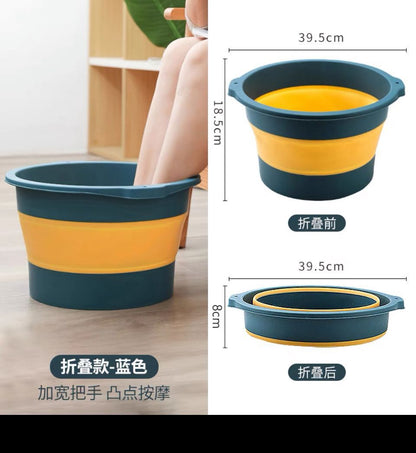 Foldable footbath