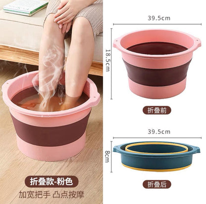 Foldable footbath