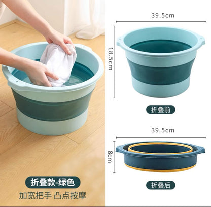 Foldable footbath