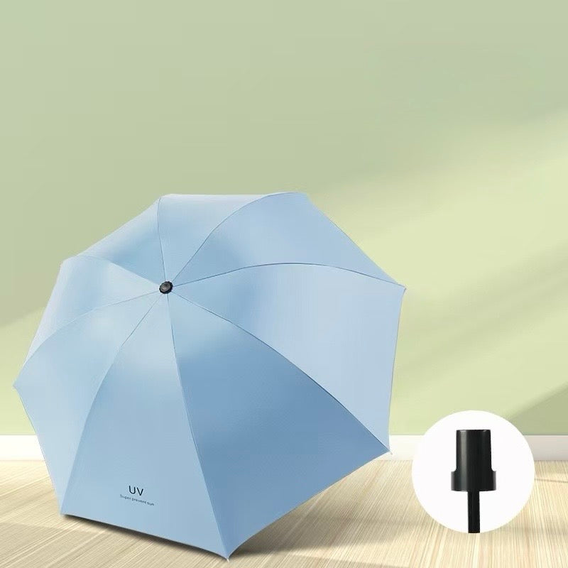 三折手動鋼骨雨傘