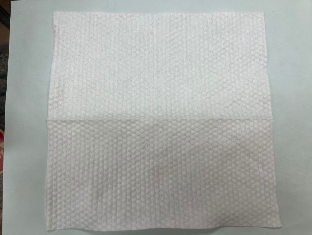 Disposable cotton face towel (removable) 3 pack