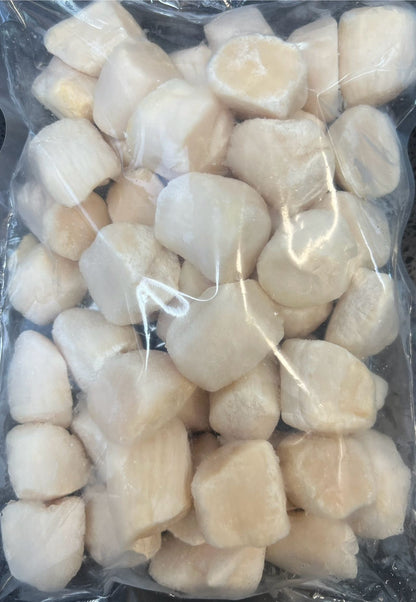 Large SIZE20-30 fresh frozen large scallops (2 pounds)