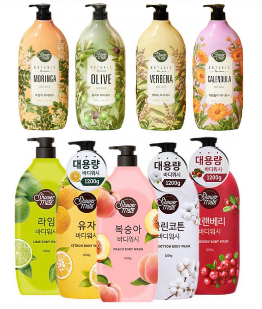 韓國愛敬 Shower Mate 微風如沐果香沐浴露系列 大容量 1200ml (2樽)