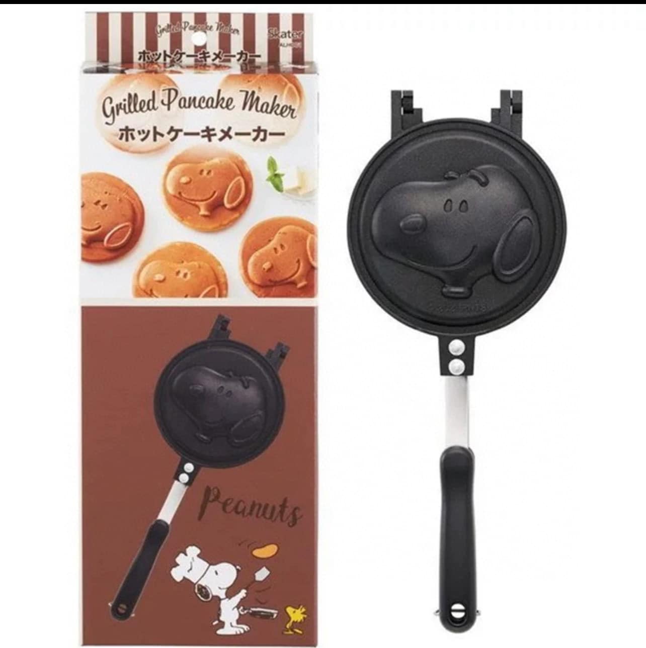 Japanese Skater direct fire cartoon waffle baking pan (2 pieces)