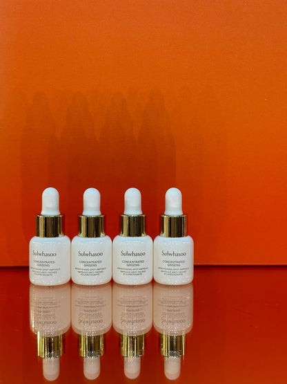 South Korea Sulwhasoo Sulwhasoo Ginseng Whitening Ampoule 5g (4 pieces)