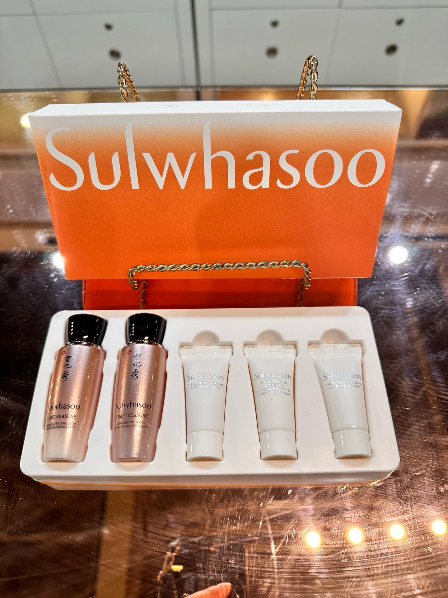 新款上架🆕 韓國 Sulwhasoo雪花秀秘時臻金煥生五件套中樣