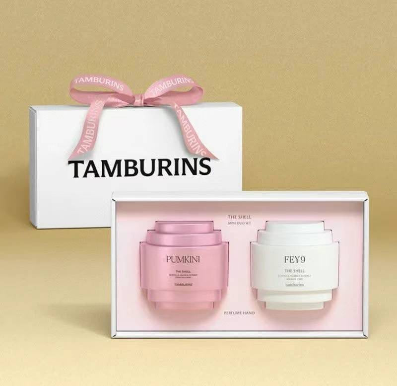 TAMBURINS shell fragrance hand cream gift box shipped from Korea