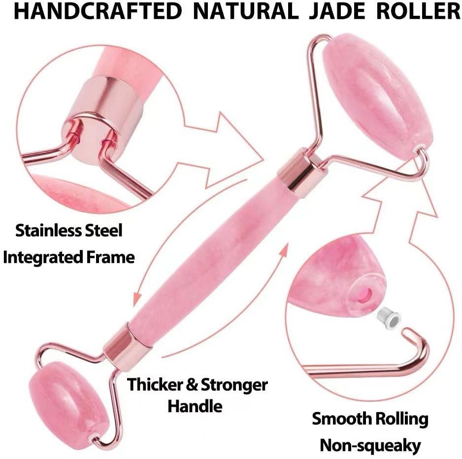 Terresa jade roller + rib plate combination