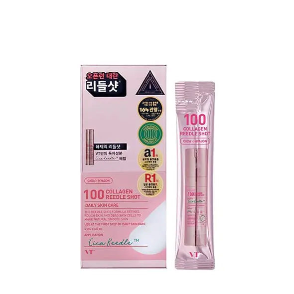 Korea VT Shot 100 Tiger Microneedle Essence Series 2ml