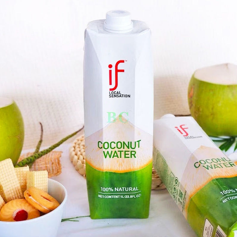 Thailand imported IF coconut water 1 liter (12 bottles per box)