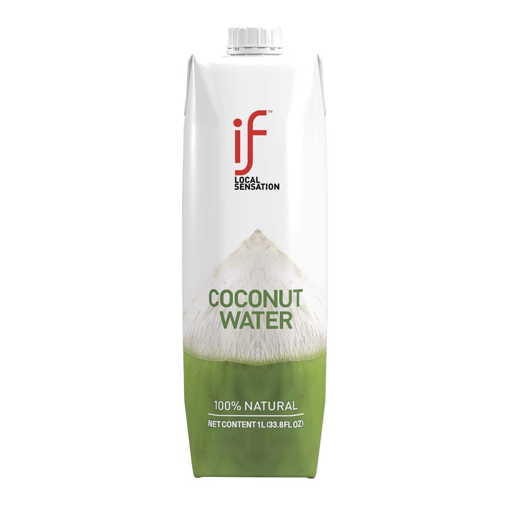 Thailand imported IF coconut water 1 liter (12 bottles per box)