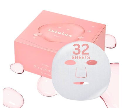 日本LuLuLun粉盒面膜 32片
