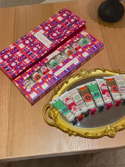 France's L'OCCITANE Christmas limited eight-pack hand cream (2 sets)