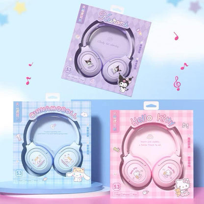 Sanrio sanrio head-mounted wireless bluetooth headphones