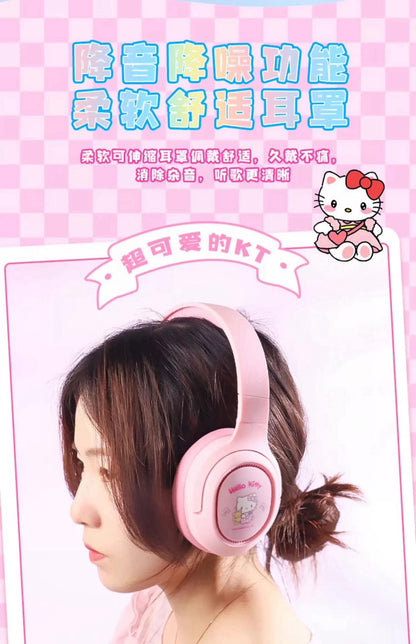 Sanrio sanrio head-mounted wireless bluetooth headphones